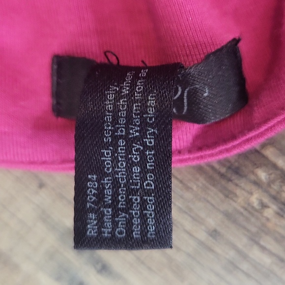 SOMA Hot Pink Rayon from Bamboo Beaded Embroidered Sundress Cover-up - Picture 10 of 10